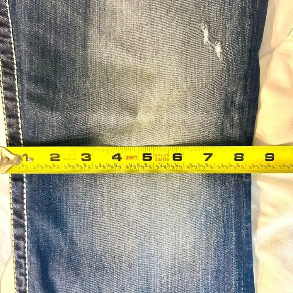 Big Star Jeans size 31 Inseam 25.5 Studded Bootcut